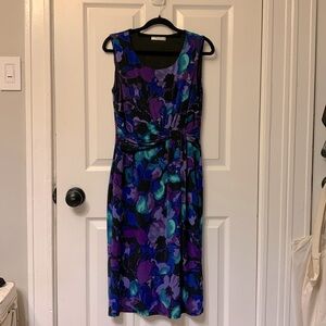 Precis Petite gorgeous floral design lined dress